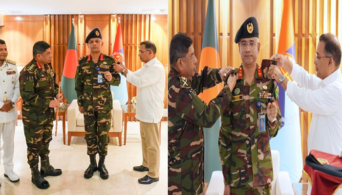 পদোন্নতিপ্রাপ্ত দুই সেনা কর্মকর্তাকে র‍্যাঙ্ক ব্যাজ পরালেন প্রধানমন্ত্রী -  NewsNow24