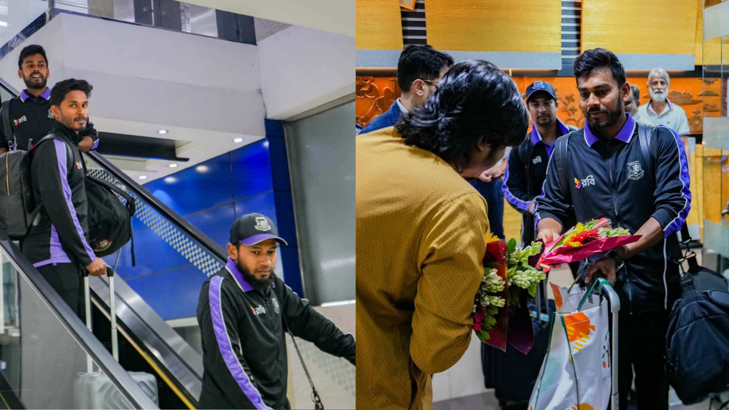 অস্ট্রেলিয়া সফর শেষে দেশে ফিরলেন ক্রিকেটারদের একাংশ